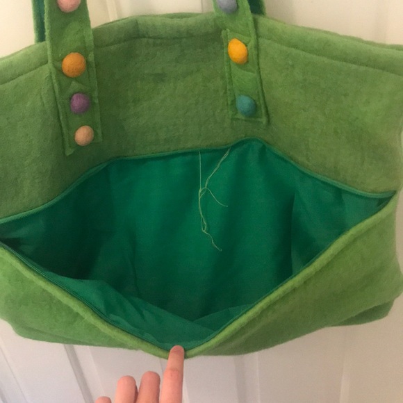 Handmade wool bag - Picture 3 of 5